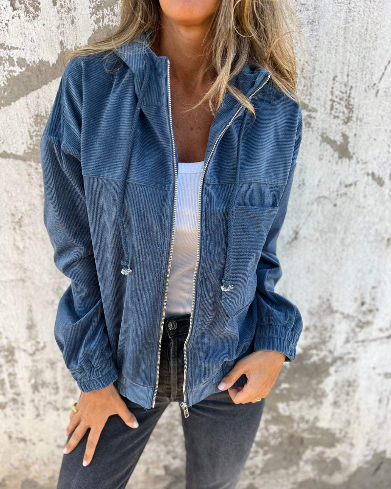 The Céleste Corduroy Comfort Jacket