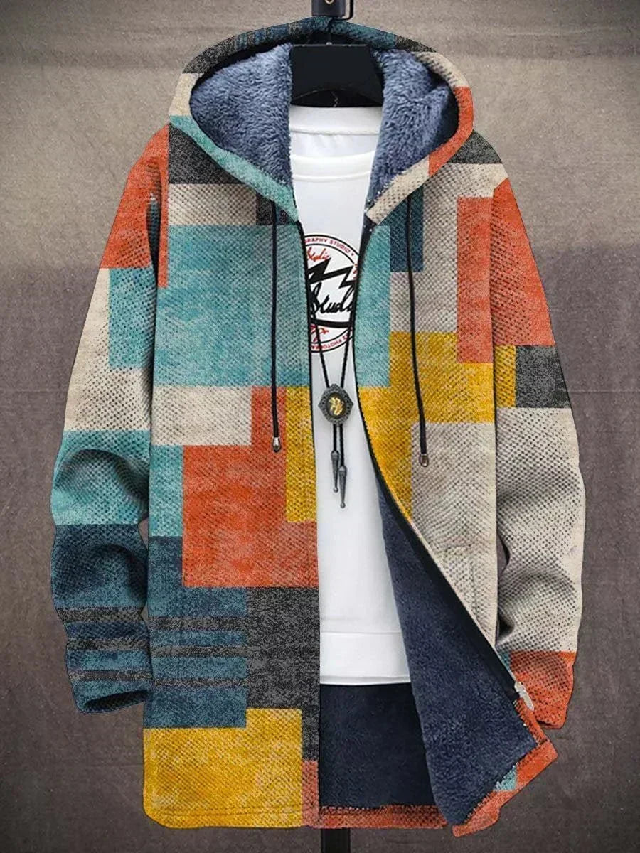Aurora Mosaic Printed Cardigan