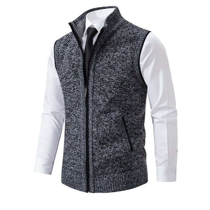 Kensington  Wool Full-Zip Vest