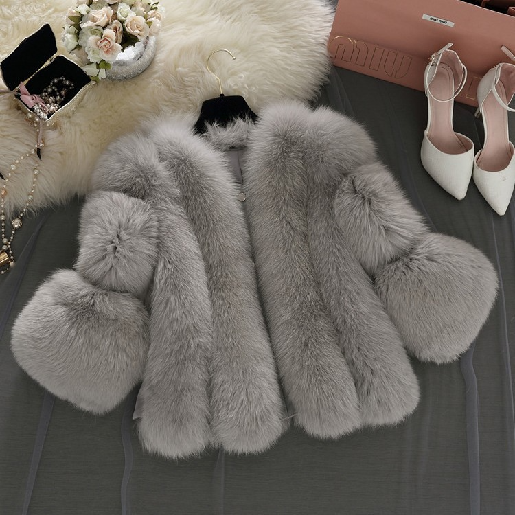 Parisian Faux Fur Statement Jacket