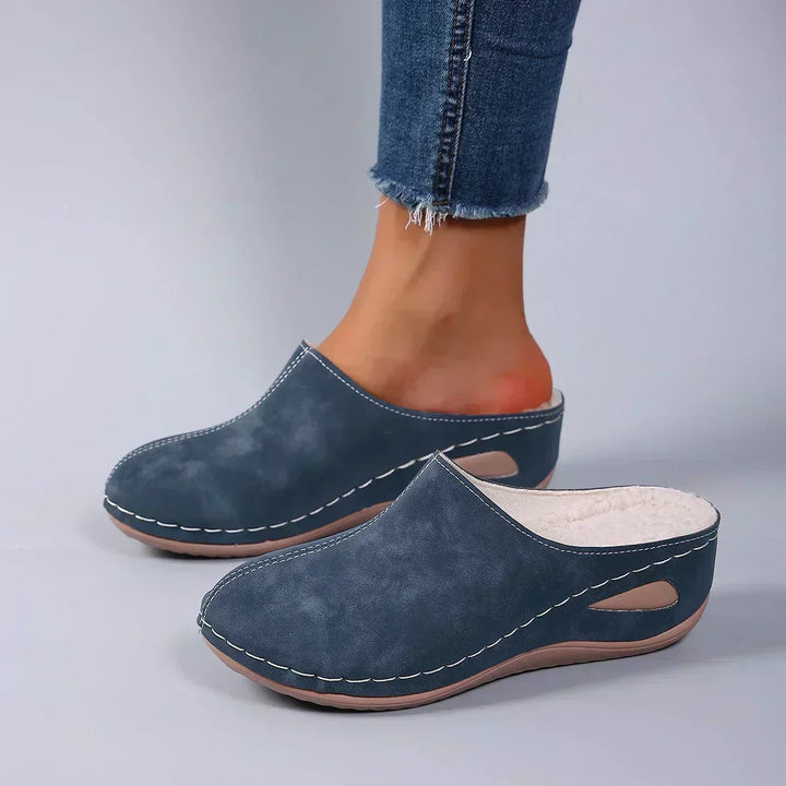 The Shearling-Lined Comfort Slipper
