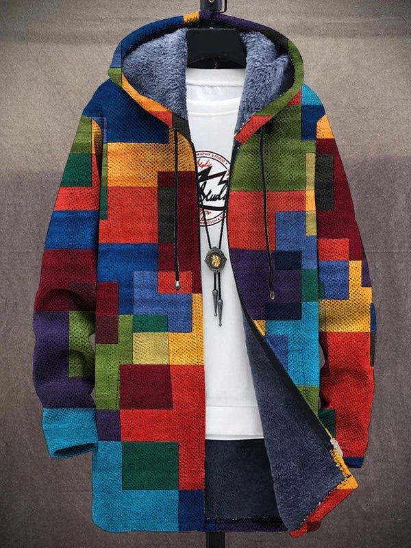Aurora Mosaic Printed Cardigan