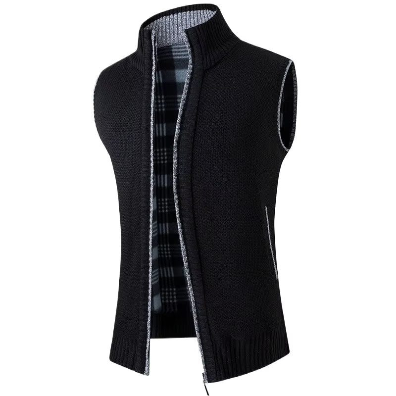 Kensington  Wool Full-Zip Vest