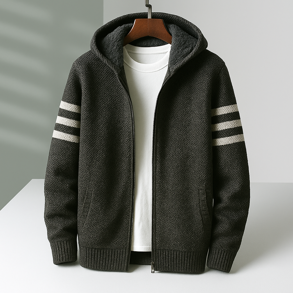 Harrison Knit Hooded Jacket