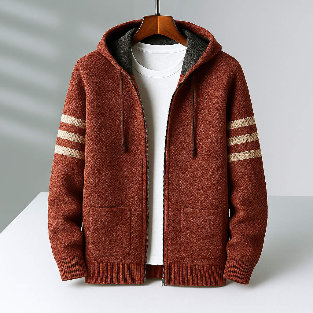 Harrison Knit Hooded Jacket